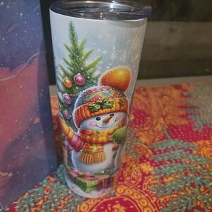 Christmas  Snowman 20oz Tumbler
